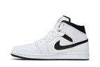 Air Jordan 1 Mid White Black