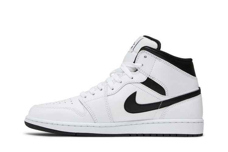 Air Jordan 1 Mid White Black