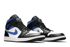 Air Jordan 1 Mid White Black Royal