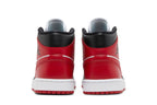 Air Jordan 1 Mid White Bred Toe