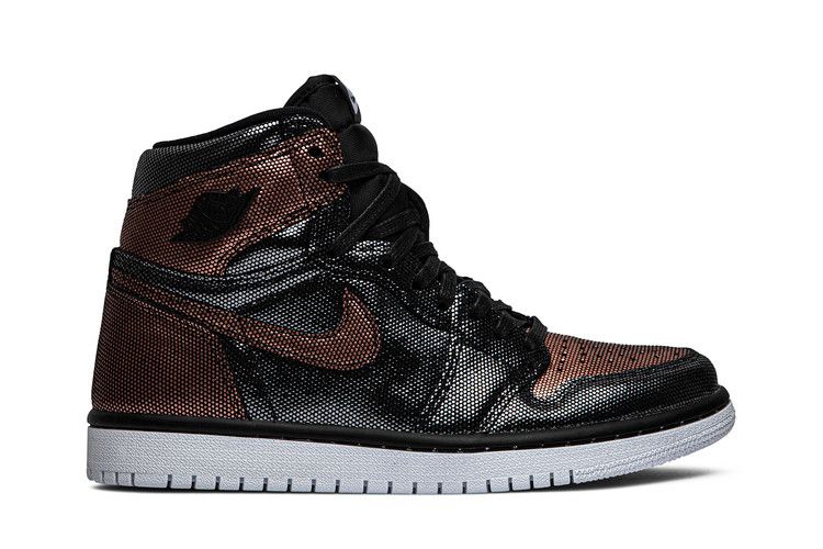 Air Jordan 1 Retro High Fearless Metallic Rose Gold