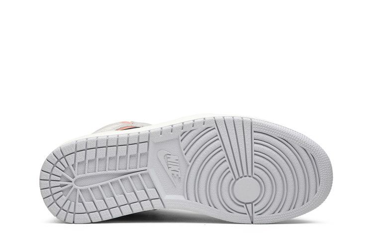 Air Jordan 1 Retro High Neutral Grey Hyper Crimson