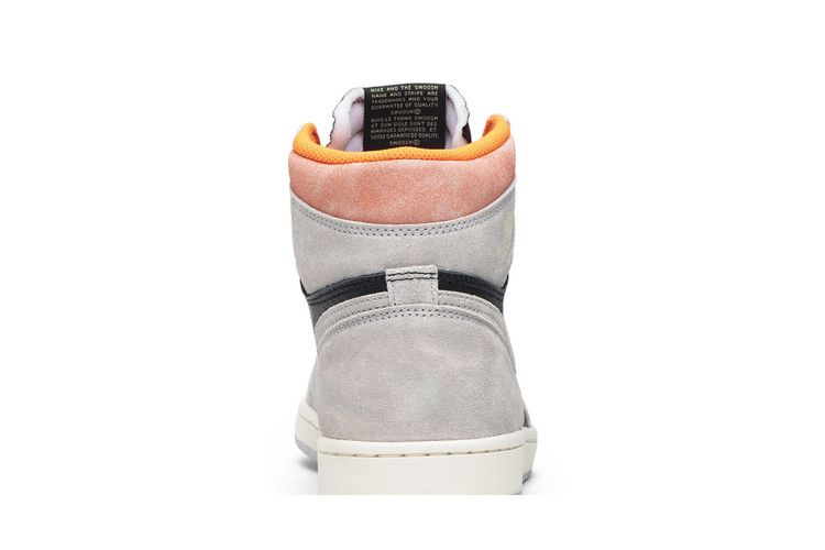 Air Jordan 1 Retro High Neutral Grey Hyper Crimson
