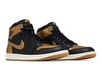 Air Jordan 1 Retro High OG Black Metallic Gold