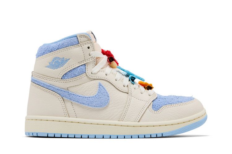 Air Jordan 1 Retro High OG Pale Ivory Psychic Blue