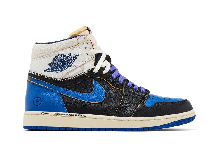 Air Jordan 1 Retro High OG SP Fragment x Union LA Sport Royal