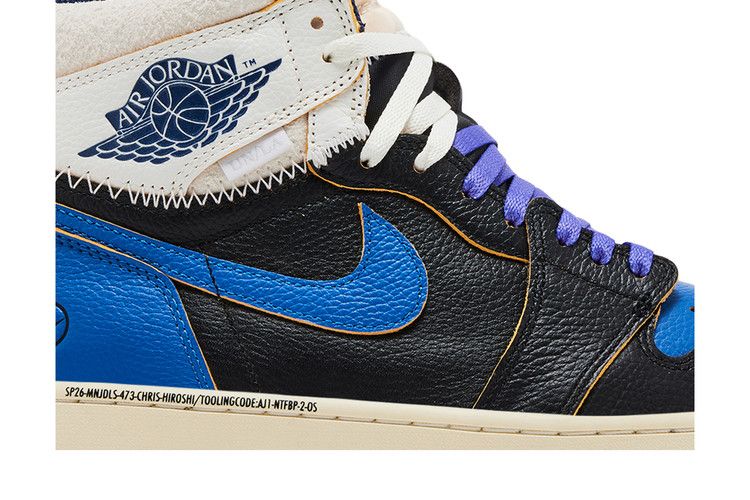 Air Jordan 1 Retro High OG SP Fragment x Union LA Sport Royal