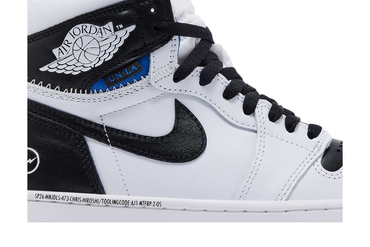 Air Jordan 1 Retro High OG SP Fragment x Union LA White Black