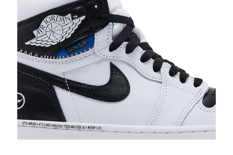 Air Jordan 1 Retro High OG SP Fragment x Union LA White Black