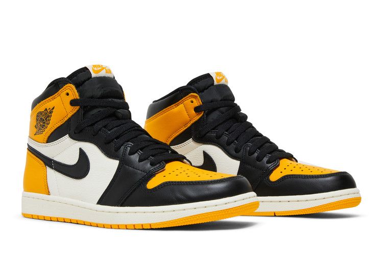 Air Jordan 1 Retro High OG Taxi Yellow Toe