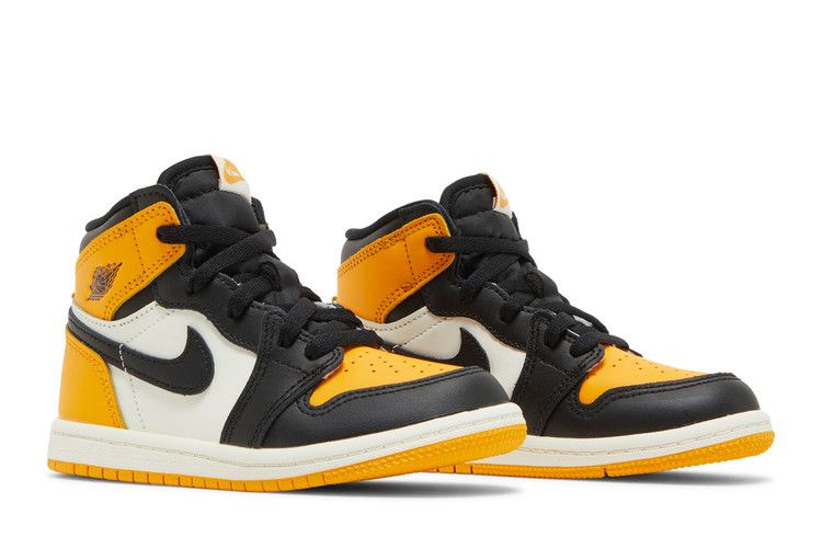 Air Jordan 1 Retro High OG Yellow Toe Bébé (TD)
