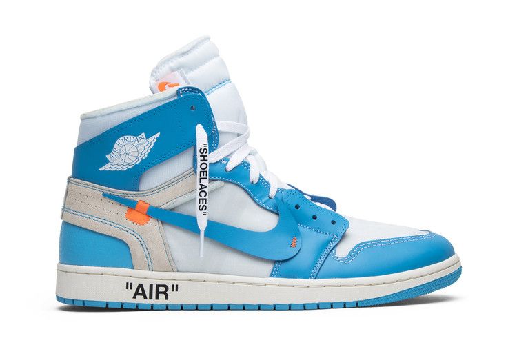 Air Jordan 1 Retro High Off-White University Blue