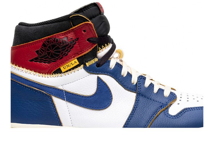 Air Jordan 1 Retro High Union Los Angeles Blue Toe