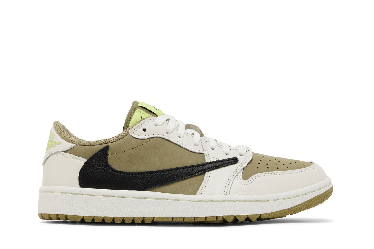 Air Jordan 1 Retro Low Golf Travis Scott Neutral Olive