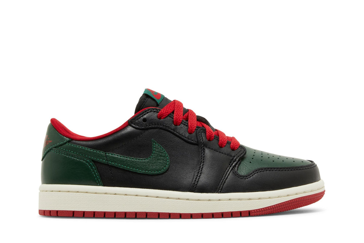Air Jordan 1 Retro Low OG Gorge Green Varsity Red