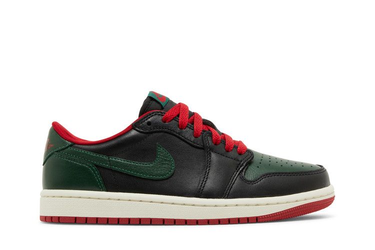Air Jordan 1 Retro Low OG Gorge Green Varsity Red