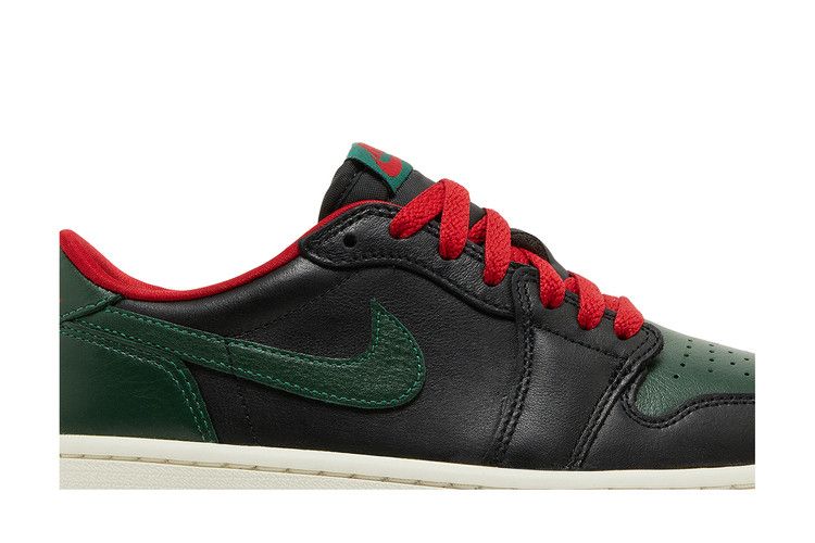 Air Jordan 1 Retro Low OG Gorge Green Varsity Red