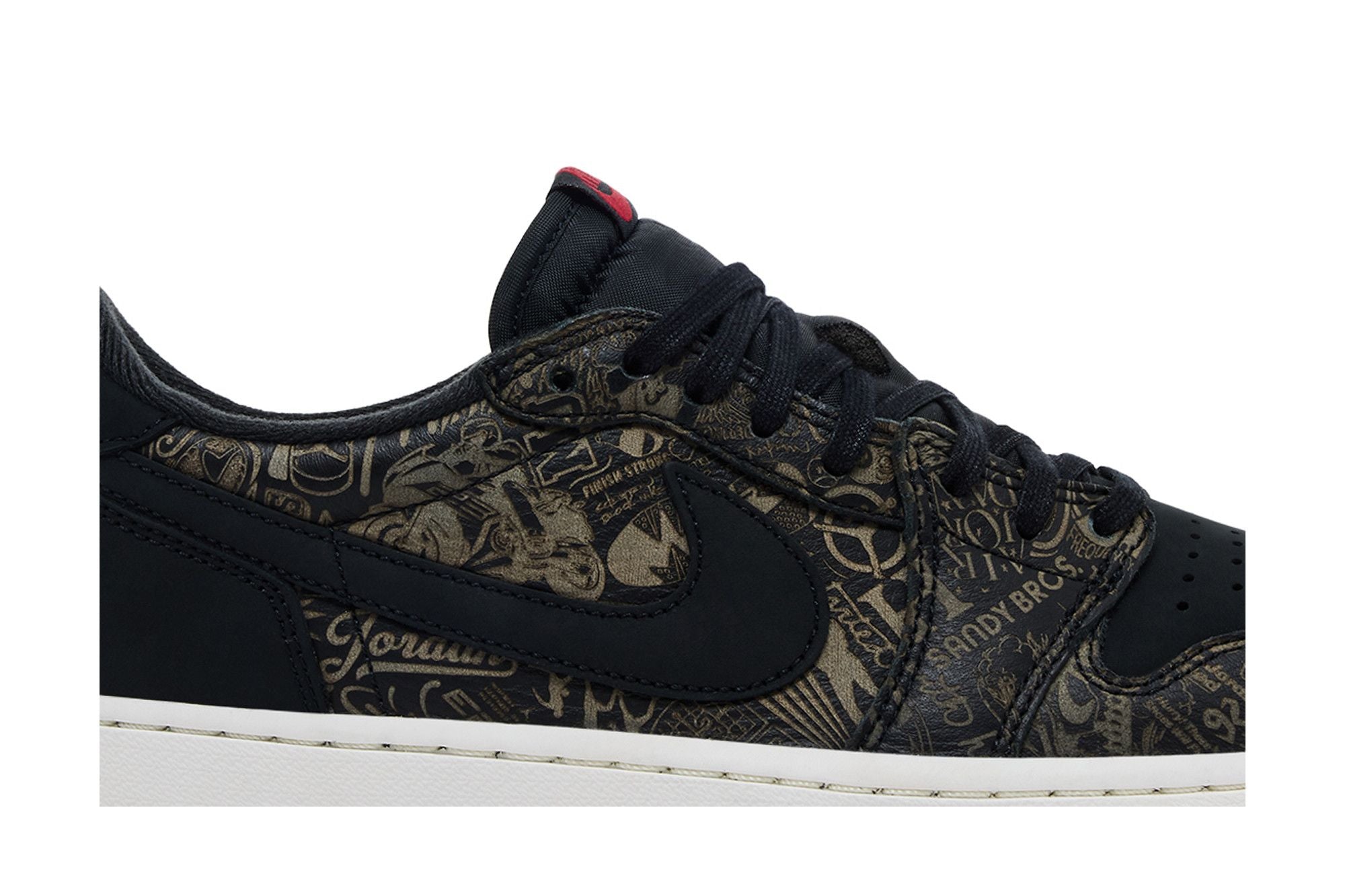Air Jordan 1 Retro Low OG Laser Black University Red