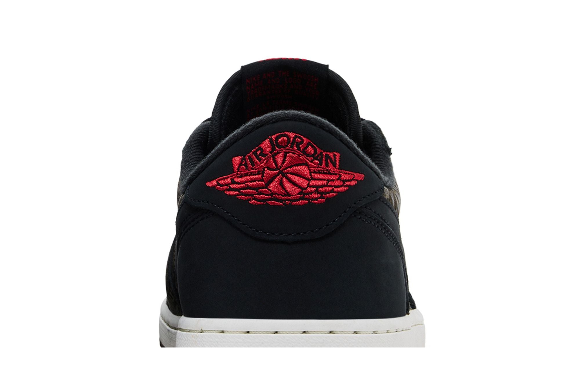 Air Jordan 1 Retro Low OG Laser Black University Red