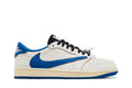 Air Jordan 1 Retro Low OG SP Fragment x Travis Scott Sail Military Blue