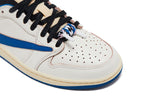 Air Jordan 1 Retro Low OG SP Fragment x Travis Scott Sail Military Blue