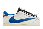 Air Jordan 1 Retro Low OG SP Fragment x Travis Scott Sail Military Blue