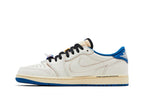 Air Jordan 1 Retro Low OG SP Fragment x Travis Scott Sail Military Blue