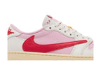 Air Jordan 1 Retro Low OG SP Travis Scott Sail Tropical Pink