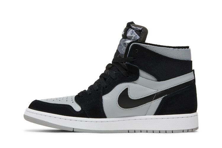 Air Jordan 1 Zoom CMFT Black Light Smoke Grey