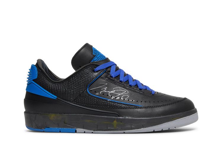 Air Jordan 2 Retro Low SP Off-White Black Blue