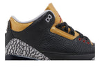 Air Jordan 3 Retro Black Cement Gold