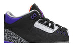 Air Jordan 3 Retro Black Court Purple