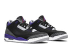 Air Jordan 3 Retro Black Court Purple