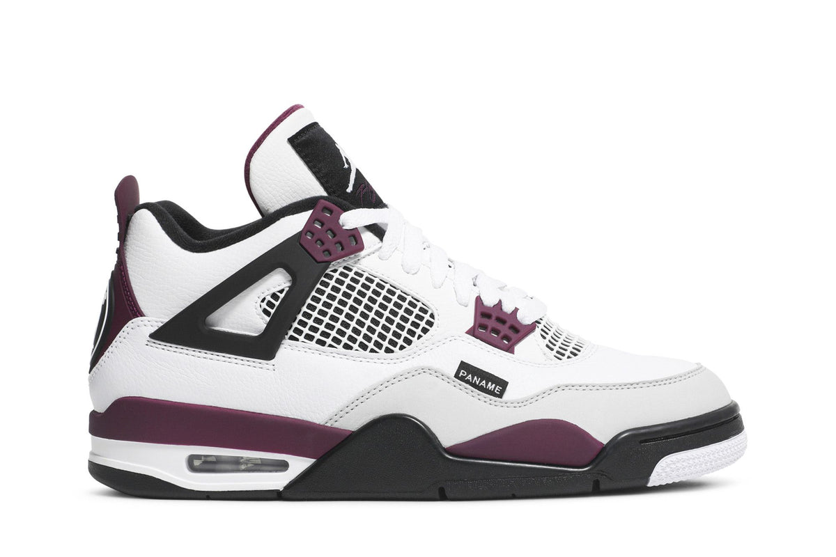 Air Jordan 4 PSG Neutral Grey Bordeaux