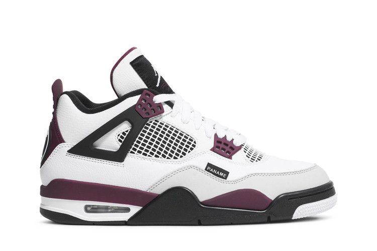 Air Jordan 4 PSG Neutral Grey Bordeaux