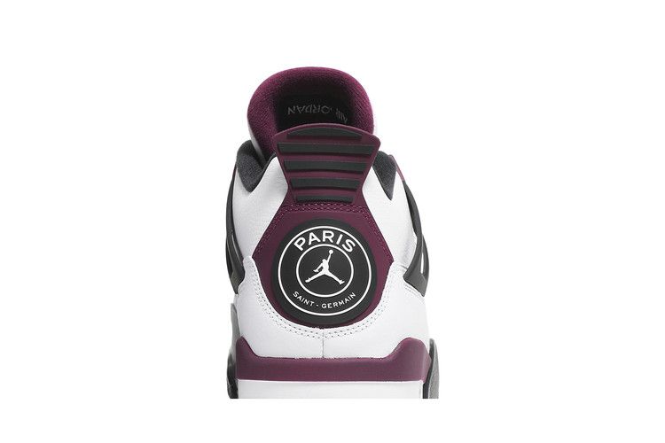 Air Jordan 4 PSG Neutral Grey Bordeaux