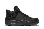 Air Jordan 4 Retro Golf Black Cat Pony Hair
