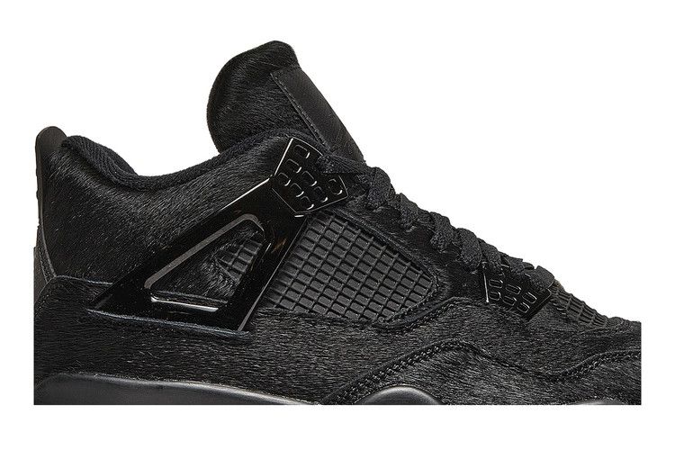 Air Jordan 4 Retro Golf Black Cat Pony Hair