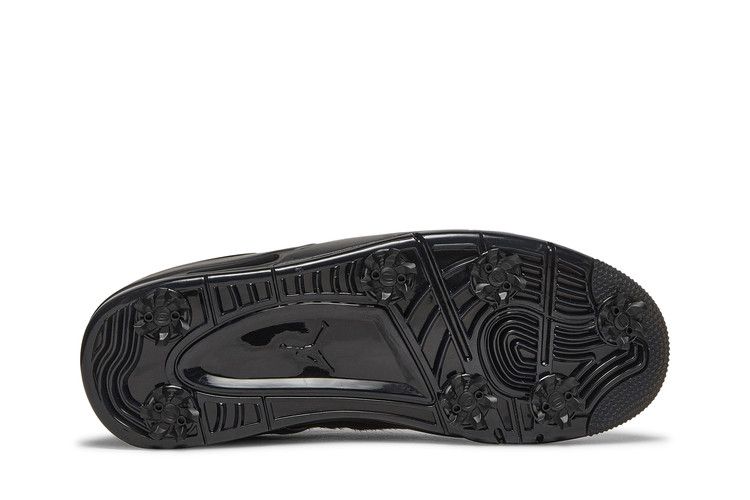 Air Jordan 4 Retro Golf Black Cat Pony Hair