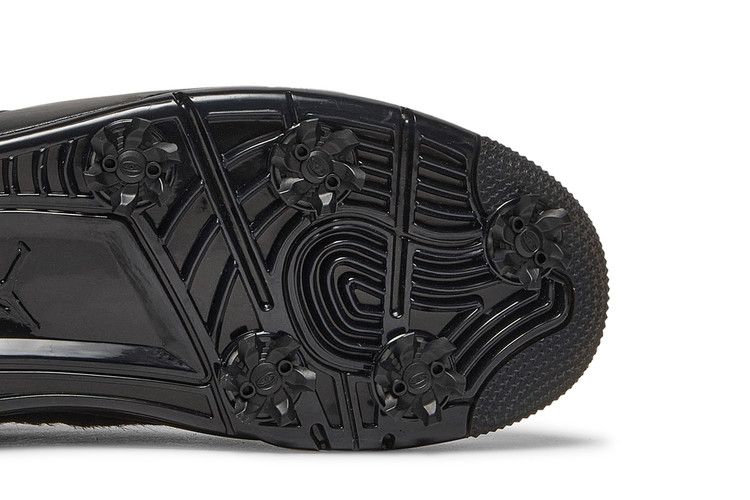 Air Jordan 4 Retro Golf Black Cat Pony Hair