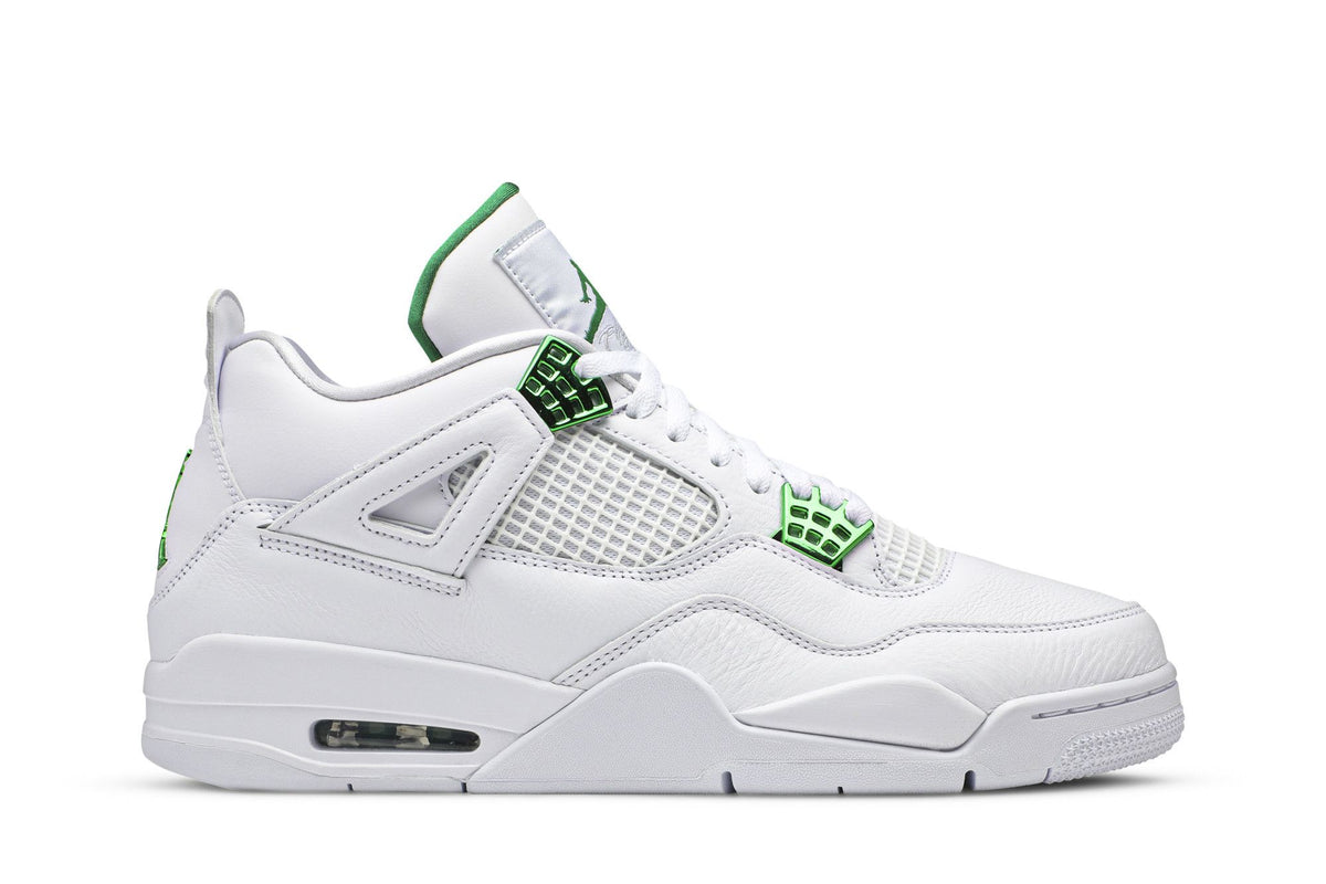 Air Jordan 4 Retro Metallic Green