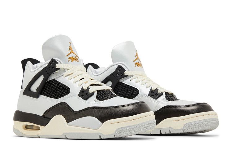 Air Jordan 4 Retro Platinum Gold