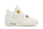 Air Jordan 4 Sail Metallic Gold