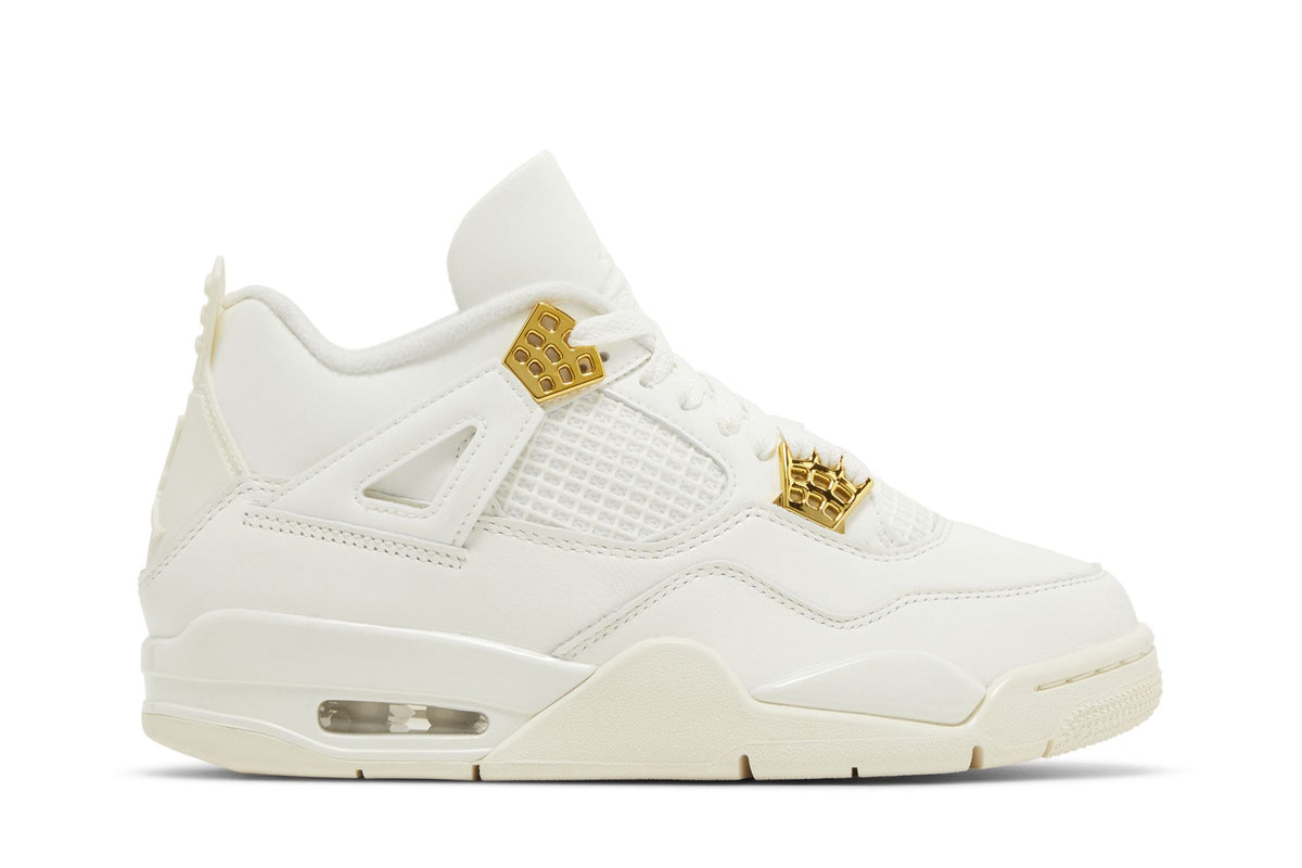 Air Jordan 4 Sail Metallic Gold
