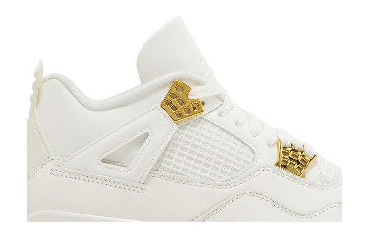 Air Jordan 4 Sail Metallic Gold