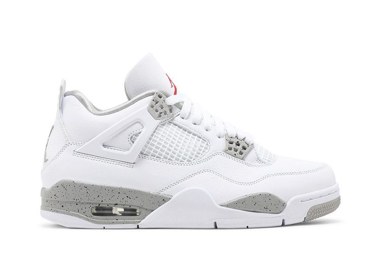 Air Jordan 4 Tech White (White Oreo)