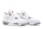 Air Jordan 4 Tech White (White Oreo)