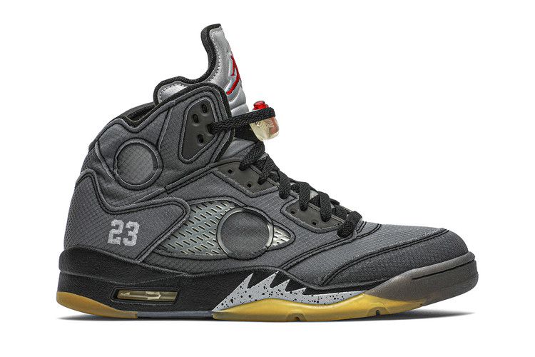 Air Jordan 5 Retro Off-White Black