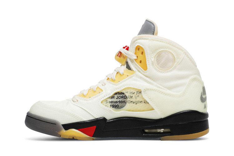 Air Jordan 5 Retro Off-White Sail