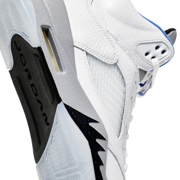 Air Jordan 5 Retro White Stealth